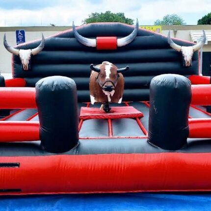 Red Mechanical bull